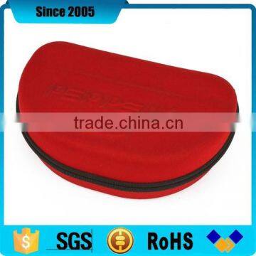 2016 red cover 3D eva goggle carrying case pouch with custom logo