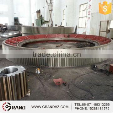 large diameter rotary kiln spur gear for ball mill