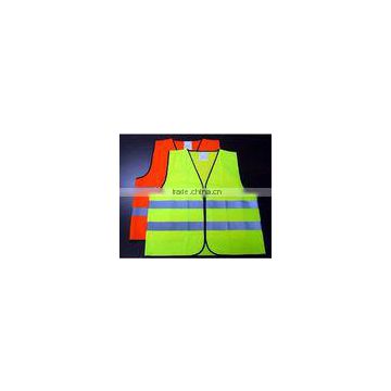 Workplace Workwear Safety Warning Vest With Hi Vis Reflective Tape