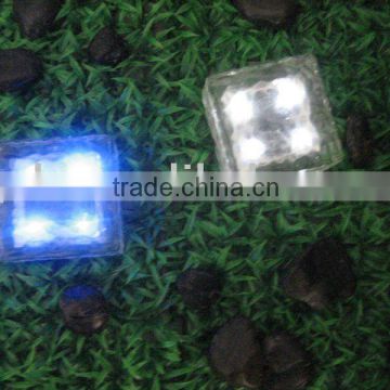 Solar Ice Brick lawn Led Light (10*10*5cm) HOT