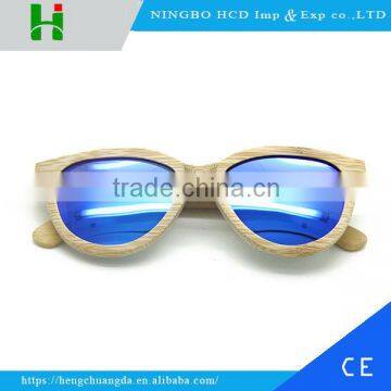 2016 Wood designer bamboo sunglasses with polarized lens