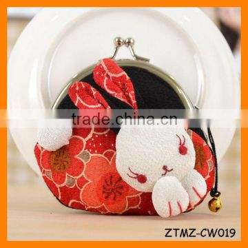 Latest Popular Lovely Hasp Lucky Cat Women Coin Wallet Wholesale ZTMZ-CW019