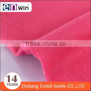 2016 wholesale 100% cotton double knit jersey fabric