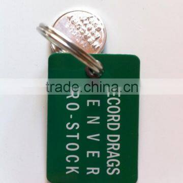custom souvenir aluminum printed keychain