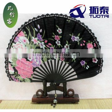 Cheap Bamboo fan silk fan