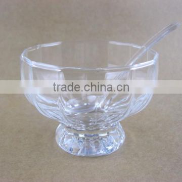 Glass of ice cream bowl / glass bowl / glassware