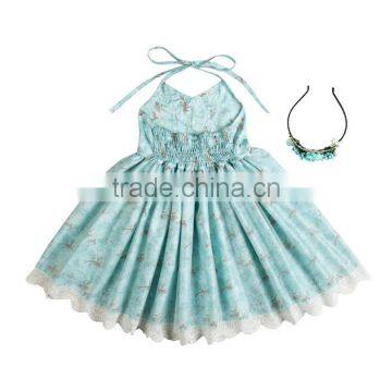 New Design Summer girls lace dress Fashion Cute baby Kid Floral tulle Dresses
