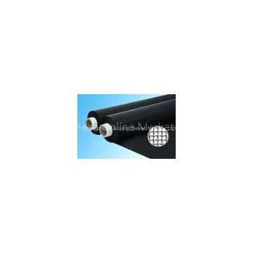 Black Polyester Loudspeaker Mesh KL250 For Earphone , 110cm  320cm Width