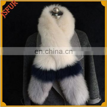 2016 newest warm winter soft real fox fur fashionable scarf