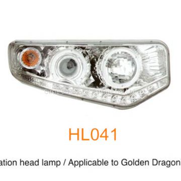 Golden Dragon Higer King Long V90,V91 bus head lamp,bus front light(HL041)