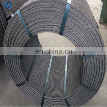 China High Tensile Galvanized Steel Wire PC Strand 1068mpa