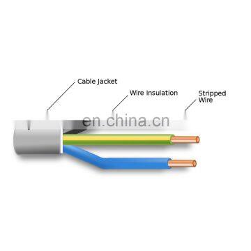 High quality custom 2 core shielded twisted pair cable