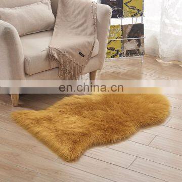 washable carpet faux artifical fur rug