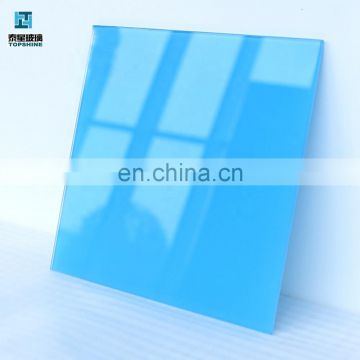 Decorative Frosted Tempered Back Painted Glass for glass table