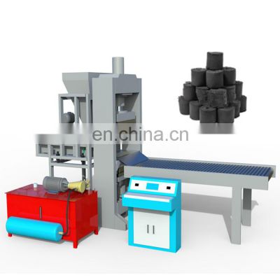 120tons Pressure 2 Cylinders Shisha Charcoal Tablet Press Briquette Making Machine For Sale