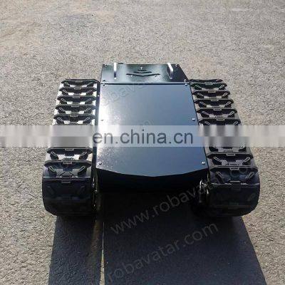robot platform remote control tracked chassis snow vehicle tank rc undercarriage