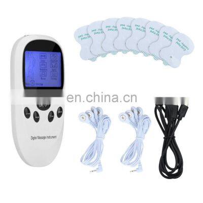 Electric Tens Unit Machine Pulse Massager Full Body Muscle Stimulator Therapy