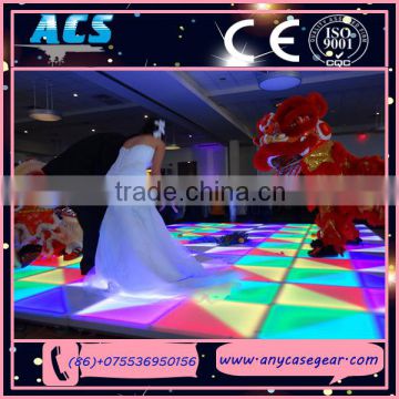 2015 ACS Used stage lighting for sale waterproof rgb dmx dj removable dance flo