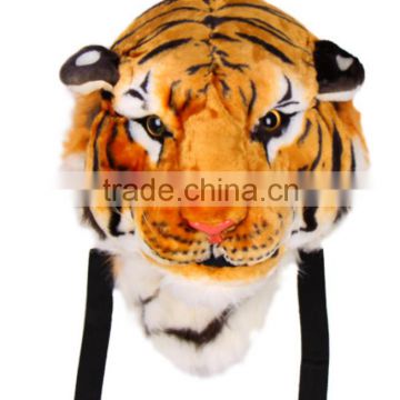 Tiger head shape backpack