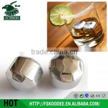 2016 Custom BPA Free Stainless steel ice cubes of different shapes