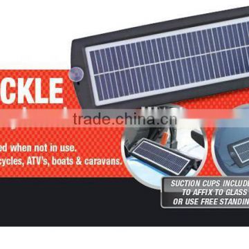 Energy Saving Sun Power Battery Trickle Charger with USB Output