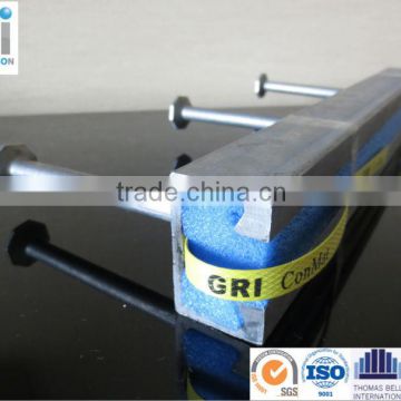 GRI 52/34 stainless steel hot rolled cast in channel/cast in channel
