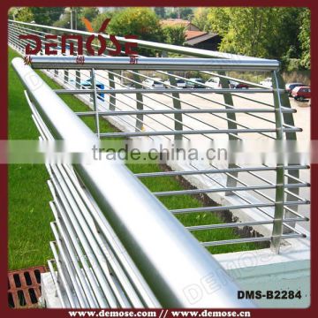 balcony railings fences/steel picket railings/curved porch railings