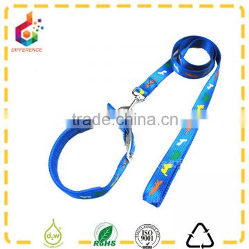 Well made nylon rope dog training leash can be customized