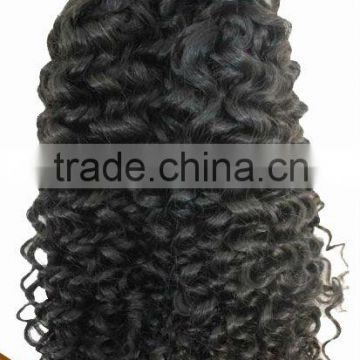 Tight kinky curly hair weaving indian curly virgin hair