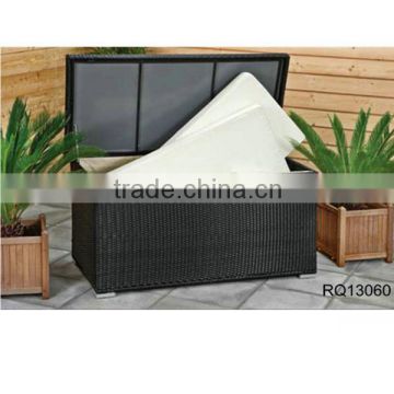 Cushion Box Rattan Aluminium Alum Frame PE Rattan