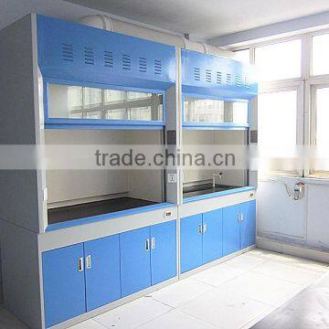 Steel fume cupboard