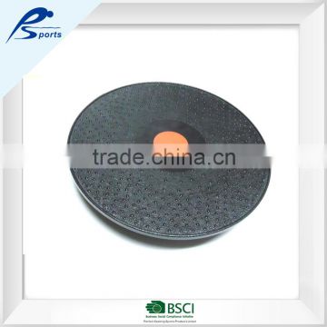 Hight Quality PE/TPR Black Wobble Board For Sport Training