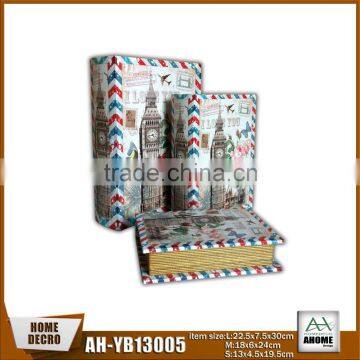 Most Popular S/3 Big Ben Book Shape Box