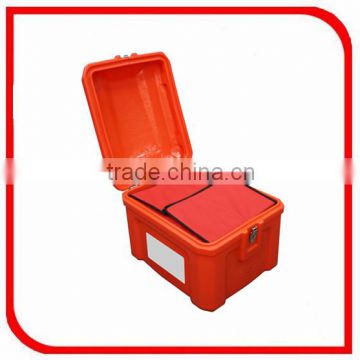 60L insulated plastic delivery box, plastic box for scooter with delivery