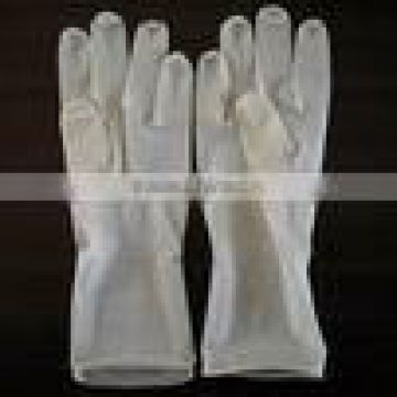 Latex medical gloves