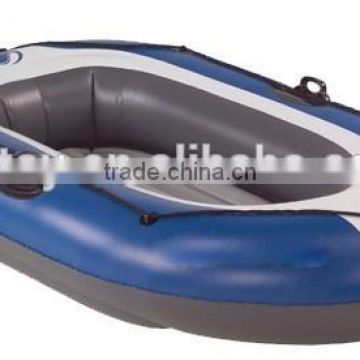 foldable inflatable pontoon boat fishing rowing boat