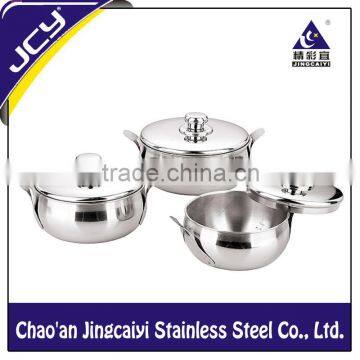 410# Stainless Steel 6 pcs Cookware Sets