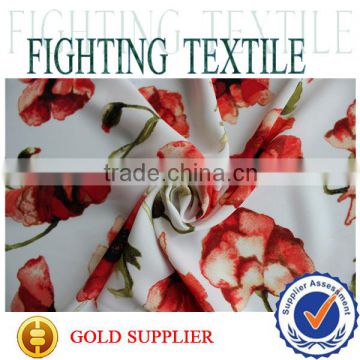 hot sale 75D printed floral dobby georgette fabric chiffon