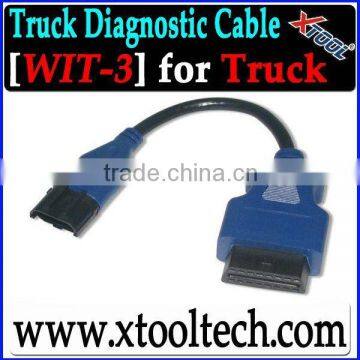 [XTOOL]Truck connector wit -3 cable /truck diagnostic cable in stock