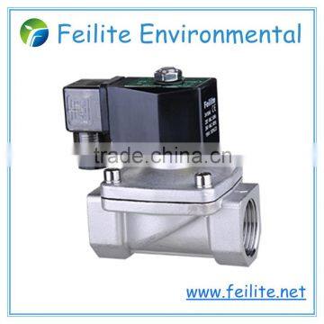 Hot sale different pressure control stainless steel ac 24v solenoid valve