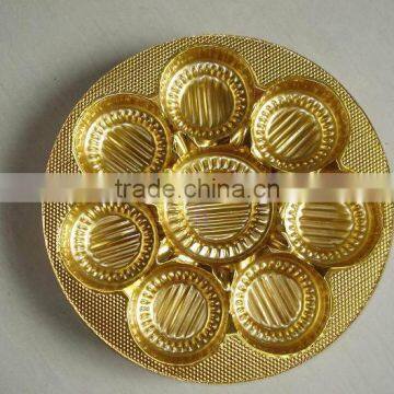 metalized golden PVC SHEET for vacuum forming