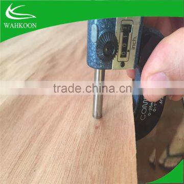 Linyi market 4'*8' 0.3mm mahogany veneer sheet for plywood