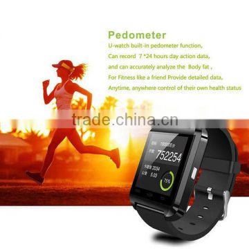online shopping waterproof silicone charm u8 bluetooth smartwatch 2015 alarm charm cricket bracelet phone with power bracelet