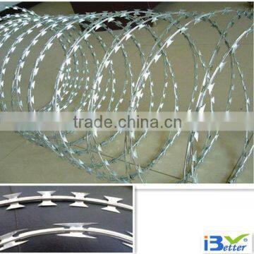 Best price razor barbed wire BTO-22 factory price