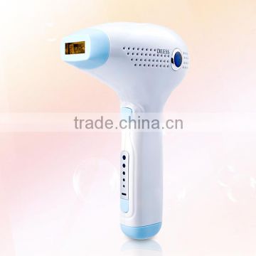 DEESS home use IPL hair removal machine with 300000shots Permanent lifetime hair remove epilator skin contact system with 300000
