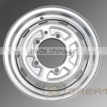 steel wheels rim 14x5.5 made in China