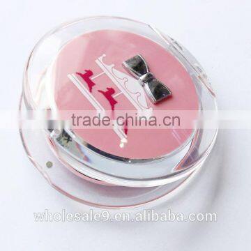 Acrylic folding Pocket costmetic Mirror