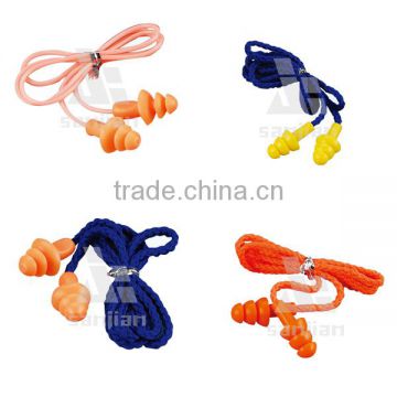 Noise protection filter earplugs with wire