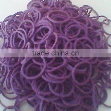 purple rubber band