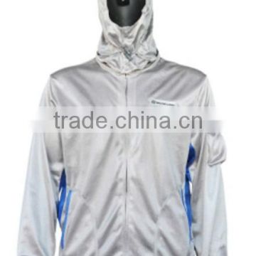Outdoor Jackets type fishing clothing / lightweight breathable mesh cap jacket big fishing clothes